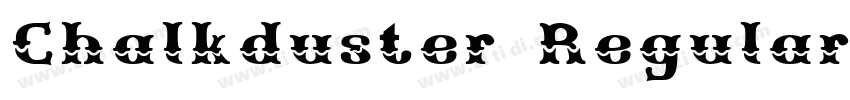 Chalkduster Regular字体转换